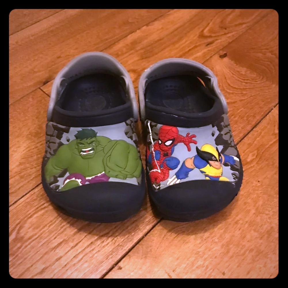 Super hero Crocs
